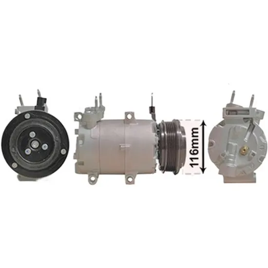Compresor aer conditionat FORD FOCUS 3 2010->2019 pentru 1.6 Ti, perioada 2010 2011 2012 2013 2014 2015 2016 2017 2018