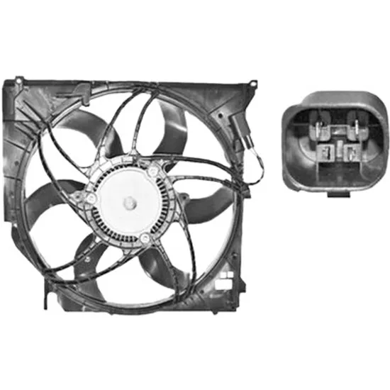 Ventilator motor BMW X3 E83 2003->2011 pentru 2.0 d, perioada 2004 2005 2006 2007
