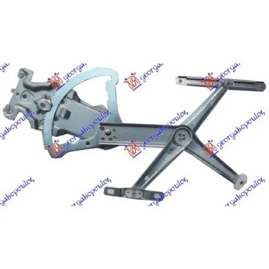 Macara Usa OPEL CORSA C 2000->2009 Macara usa fata pentru 5 usi reglaj electric fara motor dreapta, Perioada 2000 2001 2002 2003 2004 2005 2006