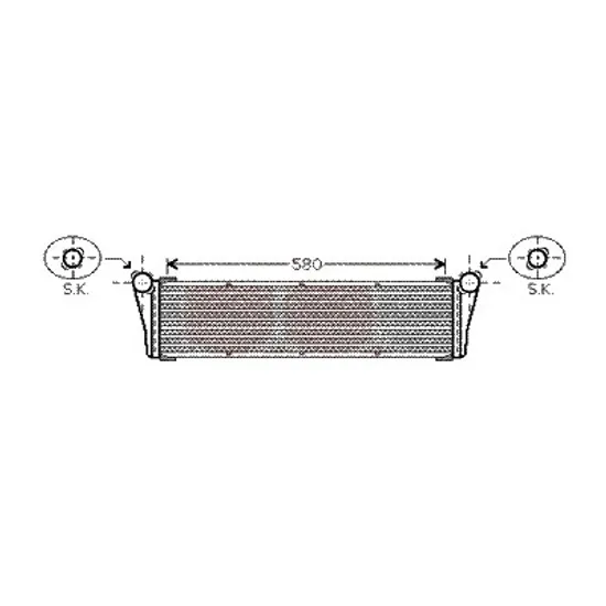 Radiator apa PORSCHE BOXSTER 987 2004->2012 2.9 155KW 211CP , pentru motor MA1.20 perioada 2009 2010,2011 2012