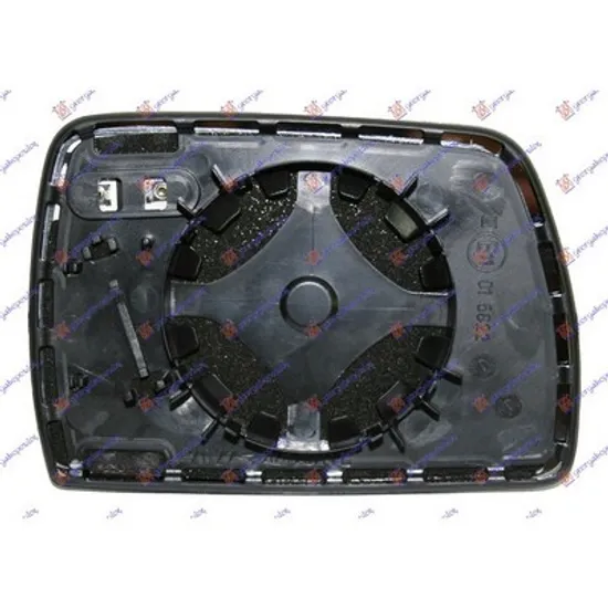 Sticla Oglinda BMW X3 E83 2003->2011 Geam oglinda exterioara stanga, cu incalzire, tenta albastra Perioada 2004 2005 2006 2007 2008 2009 2010 2011