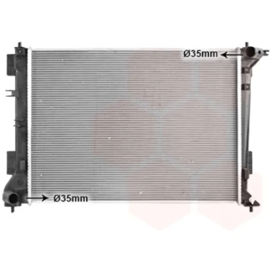 Radiator apa KIA SPORTAGE 4 2015-> pentru 1.6 LPG, perioada 2020 2021 2022 2023 2024 2025