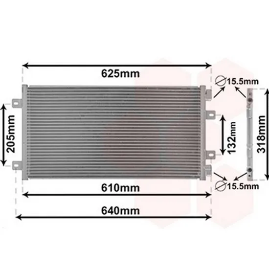 Radiator Aer Conditionat FIAT PUNTO 188 1999->2012 Radiator aer conditionat 1,2i8V - 16V (55,9x31) Perioada 1999 2000 2001 2002 2003 2004 2005 2006 2007 2008 2009 2010 2011