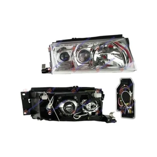 Faruri SKODA OCTAVIA 1 1996->2010 Far dreapta cu reglaj electric, Xenon D2S/H1/H3 11 2000-> Perioada 2000 2001 2002 2003 2004 2005 2006 2007 2008 2009 2010