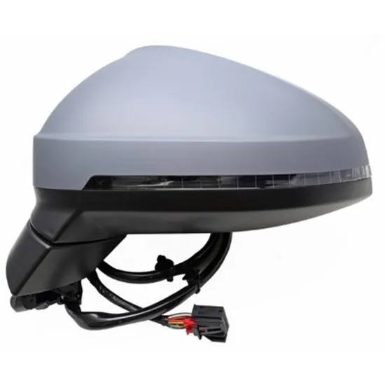 Oglinda AUDI A4 B9 2015-> Oglinda exterioara electrica cu incalzire pentru vopsit (cu semnal si senzor banda) (8 PIN) STANGA Perioada 2015 2016 2017 2018