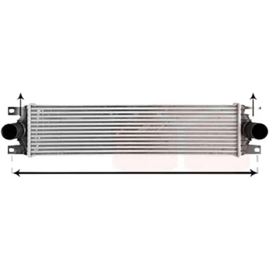 Intercooler RENAULT MASTER 2 1998->2010 pentru 2.2 dCI 90, perioada 2000 2001 2002 2003 2004 2005