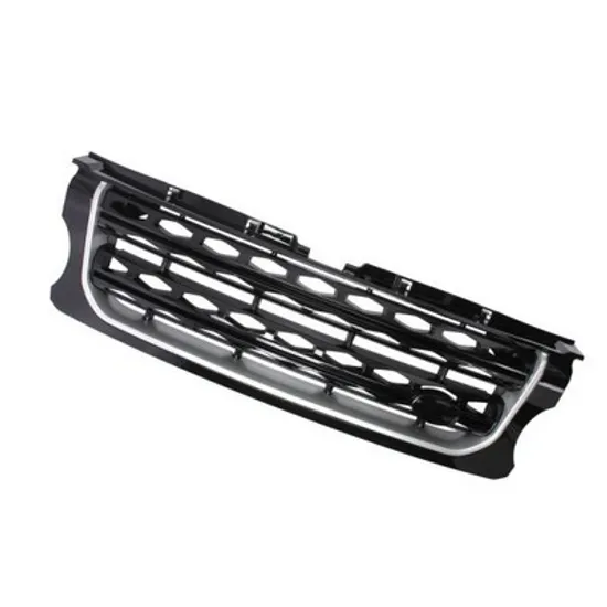 Grila Radiator LAND ROVER DISCOVERY 4 2009->2018 Grila radiator neagra (cu bandou negru si bandou argintiu) Perioada 2009 2010 2011 2012 2013 2014 2015 2016 2017 2018