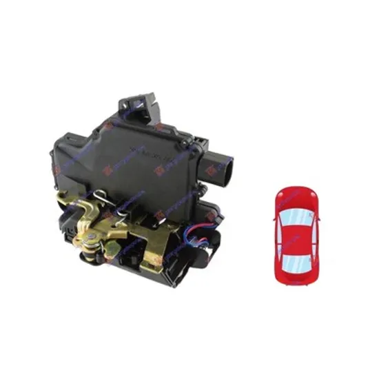 Broasca usa SEAT LEON 1999->2006 Broasca usa spate inchidere centralizata (6PIN) dreapta Perioada 1999 2000 2001 2002 2003 2004 2005 2006