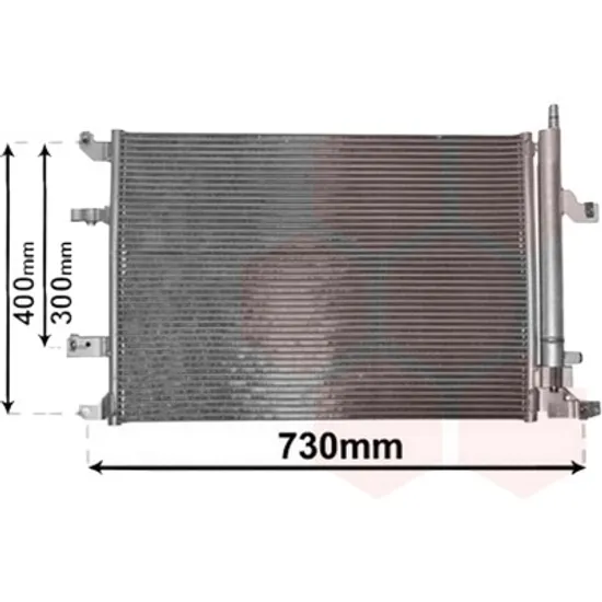 Radiator aer conditionat BMW 3 E90 2004->2011 pentru 330 i, 330 i M Sport, perioada 2004 2005 2006 2007 2008 2009 2010 2011