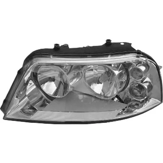 Far dreapta VW SHARAN 1995->2010 perioada 1995 1996 1997 1998 1999 2000 2001 2002 2003 2004 2005 2006 2007 2008 2009 2010 de la an de fabricatie 04/2000, cu motor reglaj, semnal transparent, cu reglaj electric, cu bec H7/H1
