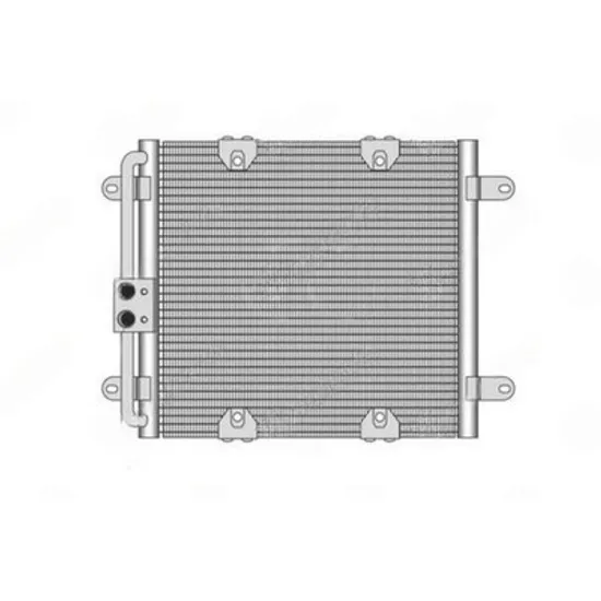 Radiator Aer Conditionat AUDI A8 2009->2018 Radiator condensator aer conditionat 4.2-5.2 FSI benzina (344x291x16) Perioada 2009 2010 2011 2012 2013