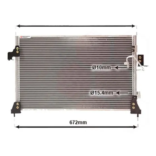 Radiator aer conditionat MERCEDES SLK R172 2011-> pentru 250 CDI / d , perioada 2012 2013 2014 2015 2016 2017