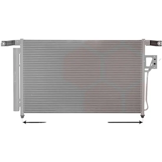 Radiator aer conditionat CITROEN BERLINGO B9 2008->, DS3 2009->2015, C3 2 2009->2016 pentru 1.6 HDi 110, perioada 2008 2009 2010 2011 2012 2013 2014 2015