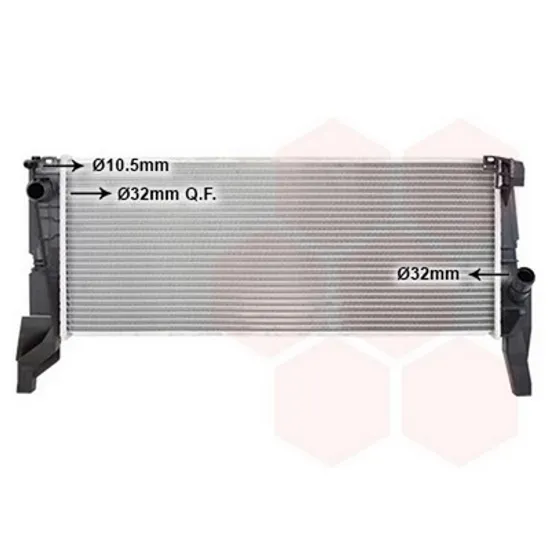 Radiator Motor BMW X1 F48 2014-> Radiator apa 2.0 (25iX) benzina cv automata (680x280x26) Perioada 2015 2016 2017 2018 2019 2020 2021 2022 2023 2024