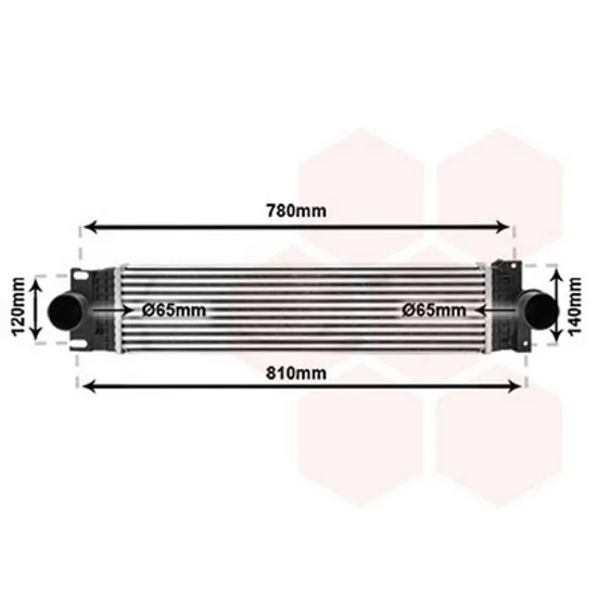 Intercooler FORD MONDEO 4 2007->2015 Radiator intercooler 1.5-1.6 TDCi-2.0 T7C TDCi 2014-> Perioada 2014 2015 2016 2017