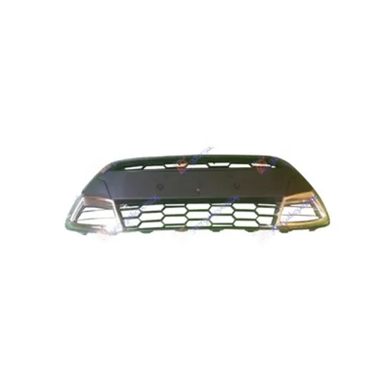 Grila Bara FORD FIESTA 5 JH 2008->2017 Grila bara fata negru/cromat SPORT Perioada 2008 2009 2010 2011 2012 2013