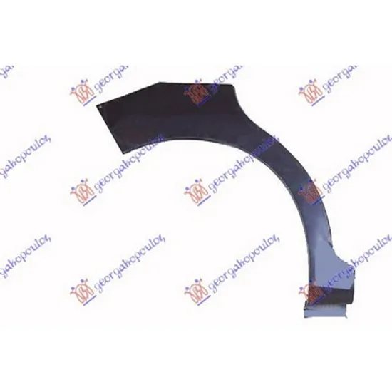Pasaj Aripa PEUGEOT 207 2006->2015 Pasaj aripa spate 5 usi dreapta Perioada 2006 2007 2008 2009 2010 2011 2012