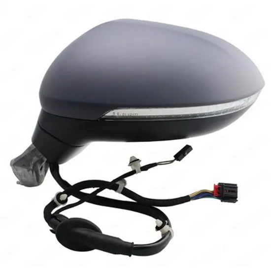 Oglinda VW PASSAT B8 2014-> Oglinda exterioara electrica cu incalzire pentru vopsit (cu semnal) STANGA Perioada 2019 2020 2021 2022 2023 2024