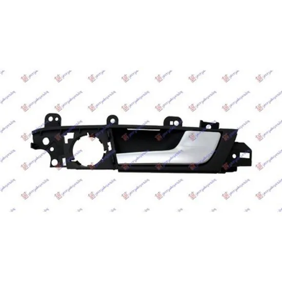 Maner Usa AUDI A3 8P1 2003->2012 Maner usa spate interior argintiu/negru dreapta Perioada 2003 2004 2005 2006 2007 2008 2009 2010 2011 2012
