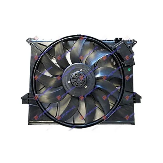Ventilator Motor MERCEDES M-CLASS W164 2005->2011 Electroventilator racire complet benzina-diesel (530mm) (850W) Perioada 2005 2006 2007 2008 2009 2010