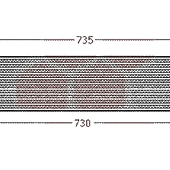 Intercooler VOLVO V40 Cross Country 2012-> D2 84KW 114CP , pentru motor perioada 2012 2013,2014,2015 2016
