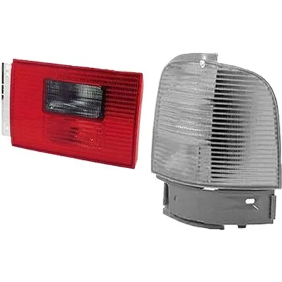 Lampa stop spate dreapta VW SHARAN 1995->2010 perioada 1995 1996 1997 1998 1999 2000 2001 2002 2003 2004 2005 2006 2007 2008 2009 2010 de la an de fabricatie 04/2000, pana la an de fabricatie 10/2003, gri fumuriu, cu lumini de mers inapoi, interior