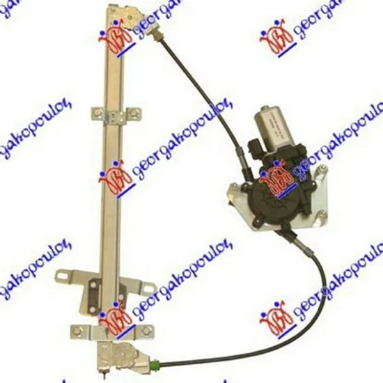 Macara Usa NISSAN NAVARA D22 1997->2008 Macara usa fata electrica EUROPE stanga Perioada 1997 1998 1999 2000 2001 2002 2003