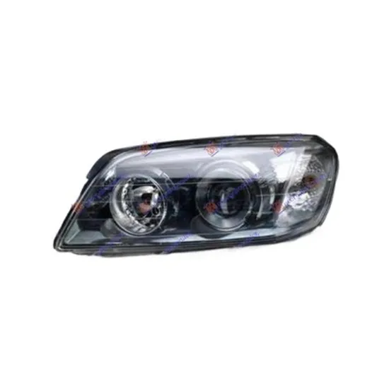 Far stanga CHEVROLET CAPTIVA C100 2006-> perioada 2011 2012 2013 2014 2015 2016 pana la an de fabricatie 2015, cu motor reglaj, fumuriu, semnal transparent, cu reglaj electric, cu bec H7/H1