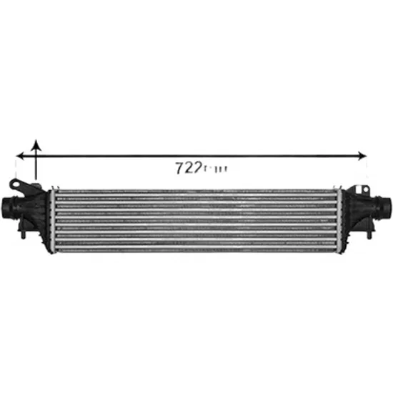 Intercooler OPEL ADAM 2012->2019 pentru 1.4 S, perioada 2014 2015 2016 2017 2018 2019
