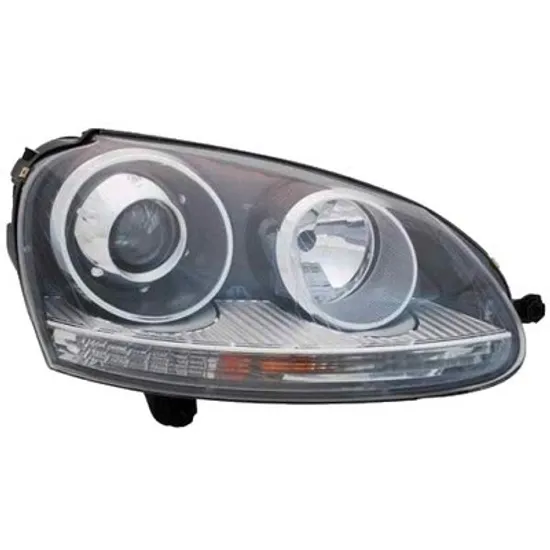 Faruri VW GOLF 5 2003->2008 Far XENON GT (E) (negru) (TYC) dreapta Perioada 2003 2004 2005 2006 2007 2008 2009