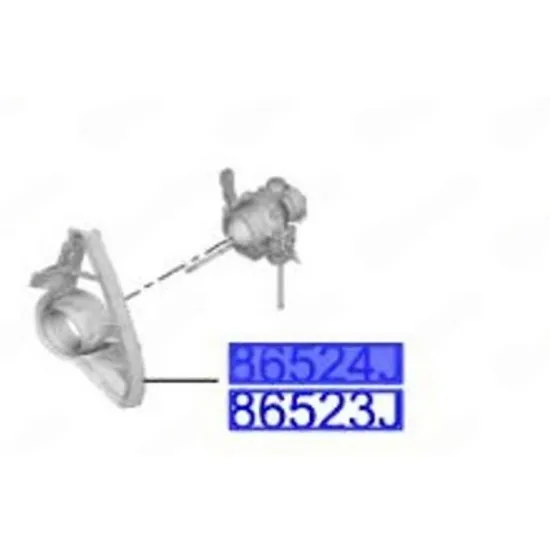 Grila Bara HYUNDAI i10 2019-> Grila bara fata lateral exterior N-LINE (cu gaura Proiector) (O) DREAPTA Perioada 2019 2020 2021 2022 2023