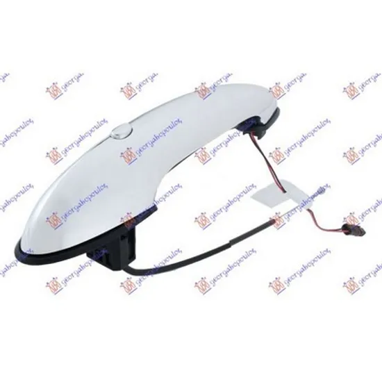 Maner Usa MINI MINI cupe R58 2010->2015 Maner usa fata exterior cromat (deschidere fara cheie) dreapta Perioada 2011 2012 2013 2014
