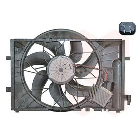 Ventilator Motor MERCEDES CLK C209 2002->2009 Electroventilator radiator complet benzina/diesel, Perioada 2002 2003 2004 2005 2006 2007 2008 2009 2010