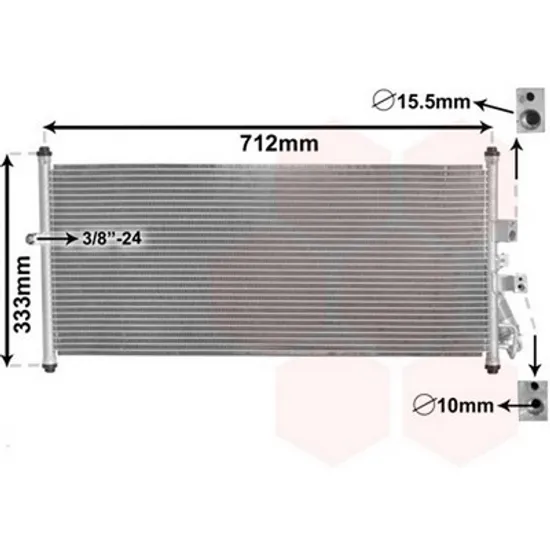 Radiator Aer Conditionat NISSAN PRIMERA P12 2002->2008 Radiator aer conditionat diesel 2003-> 69 2x38x1 6 Perioada 2002 2003 2004 2005 2006 2007 2008