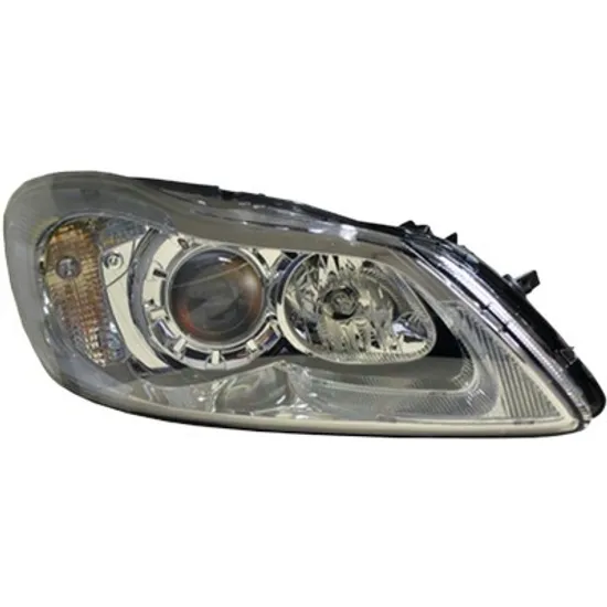 Far dreapta VOLVO C30 2006->2012 perioada 2010 2011 2012 cu motor reglaj, semnal transparent, cu reglaj electric, cu bec H7, cu bec H9