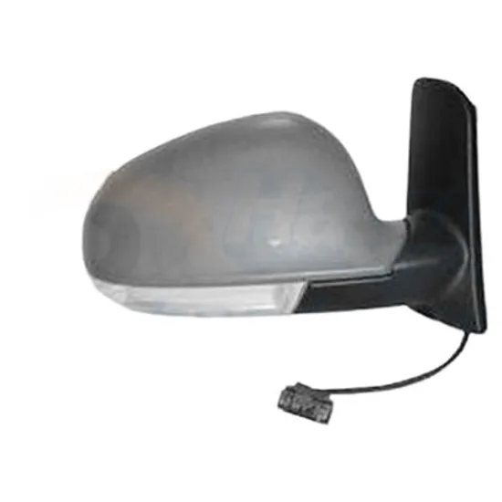 Oglinda exterioara stanga VW JETTA 5 2005->2010 perioada 2009 2010 cu semnal, adaptiv, reglaj electric, cu incalzire, rabatare electrica, prevopsit grund