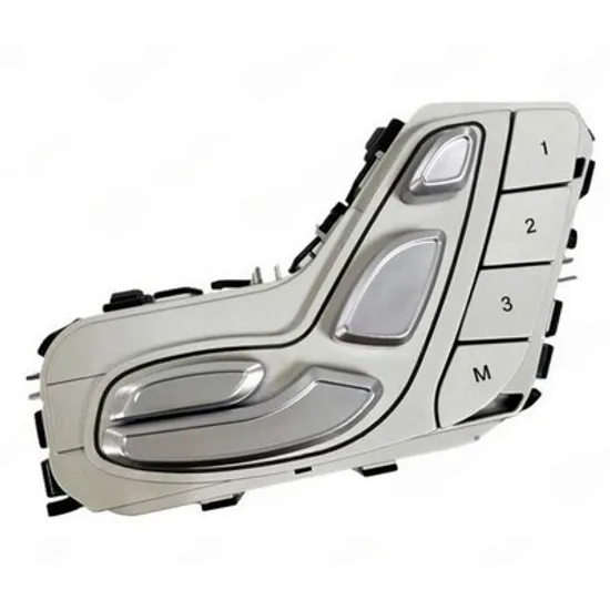 Buton scaun MERCEDES CLS C257 2017-> Buton reglaj pozitie sofer (lumina alba) (cu memorie) (3PIN) STANGA Perioada 2017 2018 2019 2020 2021 2022