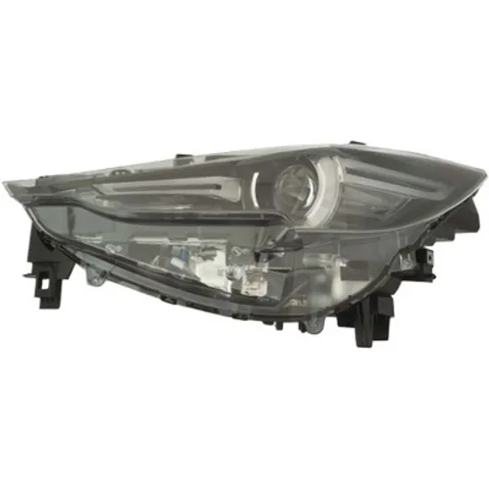 Far dreapta MAZDA CX-5 2016-> perioada 2017 2018 2019 2020 2021 2022 cu motor reglaj, cu reglaj electric, cu faza lunga LED, cu daylight, cu semnal, reglaj electric, cu bec LED cu bec WY21W,
