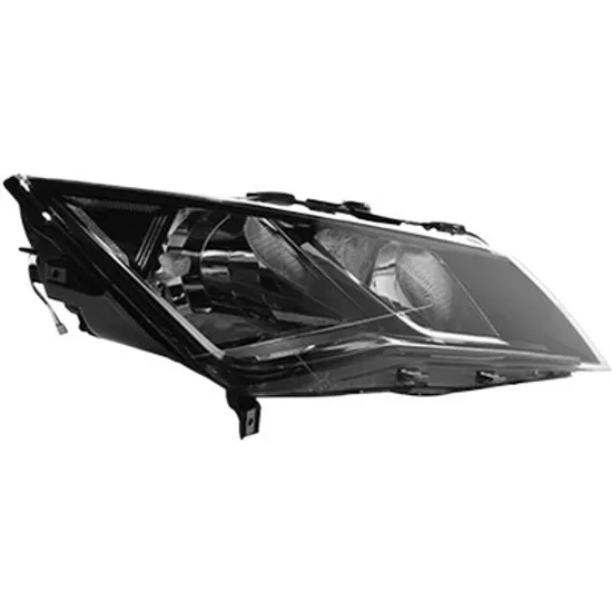 Far dreapta SEAT LEON 2012-> perioada 2012 2013 2014 2015 2016 2017 2018 2019 2020 de la an de fabricatie 2017, cu motor reglaj, cu LED, semnal transparent, cu reglaj electric, cu lumina de zi, cu bec H7/H7