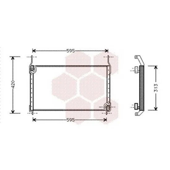 Radiator Aer Conditionat FIAT MULTIPLA 1999-> Radiator aer conditionat 1.4 - 1.8 - 2.0 (58x31^2,2) 95 - 96 Perioada 1999 2000 2001 2002 2003 2004 2005 2006 2007 2008 2009 2010