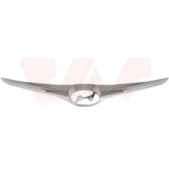 Bandou grila fata HYUNDAI i30 2007->2012 perioada 2007 2008 2009 2010 2011 2012 de la an de fabricatie 2009, cromat, exterior