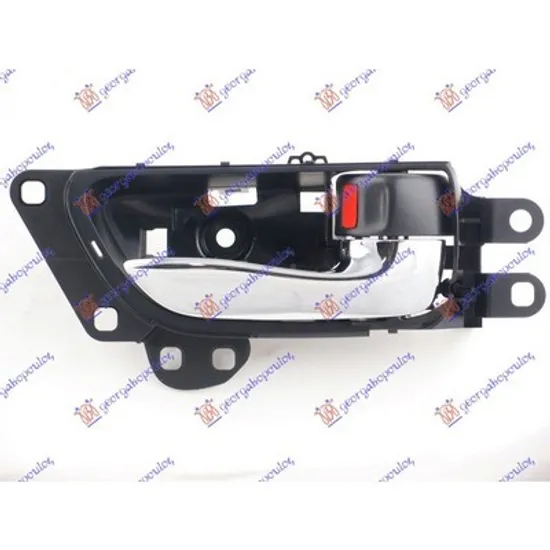 Maner Usa TOYOTA LAND CRUISER J2 2007->2017 Maner usa fata/spate interior cromat/negru dreapta PRADO Perioada 2007 2008 2009 2010 2011 2012 2013 2014 2015 2016 2017 2018 2019 2020