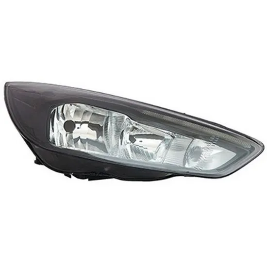 Faruri FORD FOCUS 3 2010->2019 Far cu reglaj electrica negru (H7/H1/ cu LED cu motor 2014-> dreapta Perioada 2014 2015 2016 2017 2018