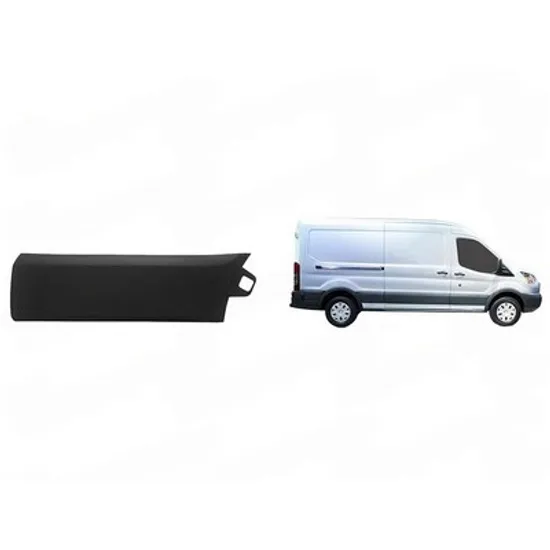 Bandou Usa FORD TRANSIT 2013-> Bandou usa plastic negru DREAPTA Perioada 2013 2014 2015 2016 2017 2018