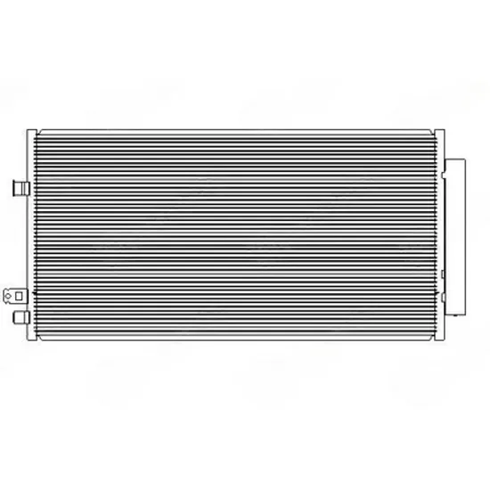 Radiator Aer Conditionat FIAT 500X 2014-> Radiator condensator aer conditionat 1.4iTURBO-1.3-1.6-2.0MJTD/CRD (658x357) Perioada 2019 2020 2021 2022 2023 2024