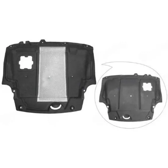 Scut Motor FORD FIESTA 7 2017-> Scut motor fata plastic (cu acoperire aluminiu) Perioada 2017 2018 2019 2020 2021 2022