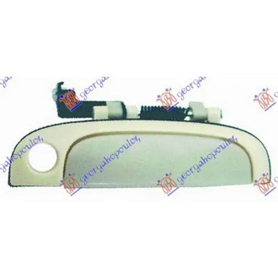 Maner Usa KIA RIO 2005->2011 Maner usa fata exterior dreapta, 2005->2012 Perioada 2005 2006 2007 2008 2009 2010 2011