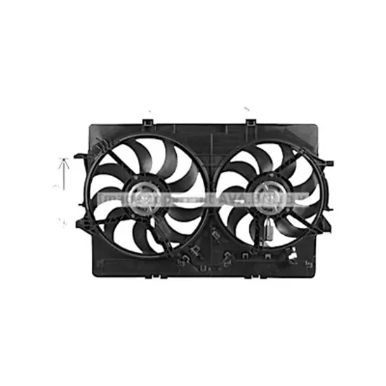 Ventilator motor AUDI Q3 8UB; 8UG 2011->2018 2.0 TFSI quattro 125KW 170CP , pentru motor CCZC perioada 2011 2012 2013 2014 2015