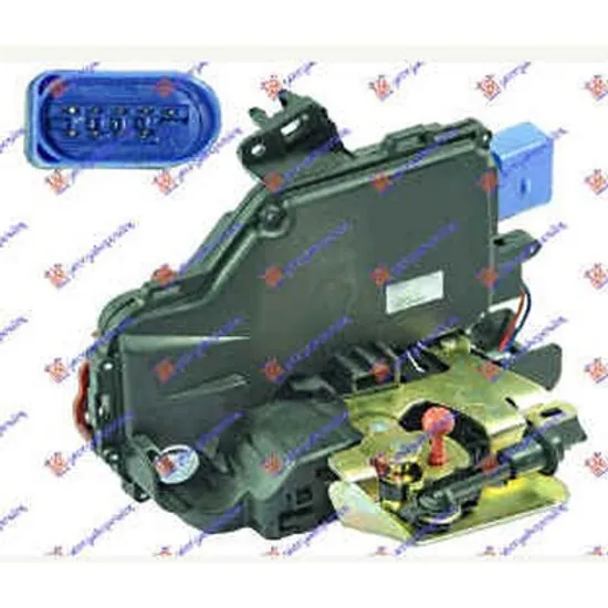 Broasca usa AUDI A8 4E2, 4E8 2002->2010 Broasca usa pentru 3 usi inchidere centralizata ->2005 (9pin) dreapta Perioada 2002 2003 2004 2005