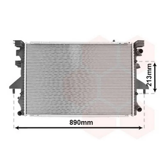 Radiator Motor VW TRANSPORTER T5 2003->2015 Radiator apa pentru 2 5TDi - 2 0 benzina CV manuala/automata cu/fara aer conditionat 71x47 Perioada 2003 2004 2005 2006 2007 2008 2009 2010 2011 2012 2013 2014